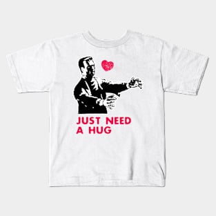 Frankenstein Need A Hug Kids T-Shirt